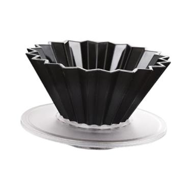 Imagem de Bothyi Filtro de café de resina, coador de café, cone de gotejamento, máquina de café manual portátil para café, restaurante, Base Transparente