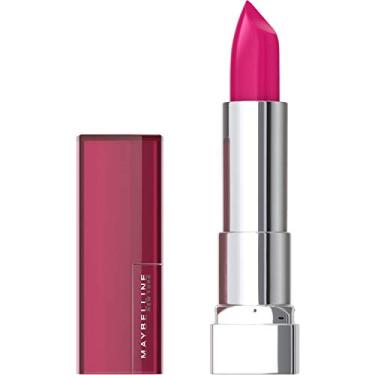 Imagem de Maybelline Batom Color Sensational, maquiagem labial, acabamento creme, batom hidratante, nude, rosa, vermelho, cor de lábios ameixa, rosa emoção, 4,3 g; (a embalagem pode variar)