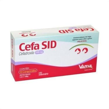 Imagem de Cefa Sid 220Mg Antimicrobiano Vansil 10 Comprimidos