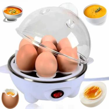Imagem de Cozedor Elétrico Vapor Cozinha Multi Funções Ovos Egg Cooker