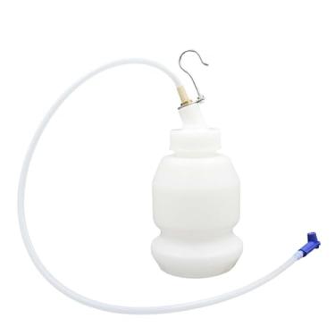Imagem de Mqetly Kit de Sangria de Freio com Reservatório de Fluido de Freio de 1L, Kit de Troca de óleo de Freio com Tubo