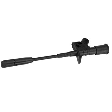 Imagem de Gancho de Teste Multímetro Mini Teste Gancho Clipe Gancho de Teste Grabber Sonda de Aço Inoxidável para Reparo de Carros 4mm Soquete J.30019 (Preto)