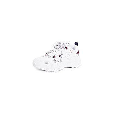 Imagem de Fila Oakmont Tênis feminino TR, White/Navy/Red, 8