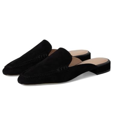 Imagem de Cole Haan Mocassim feminino Pollina Scalloped Mules, Camurça preta, 37