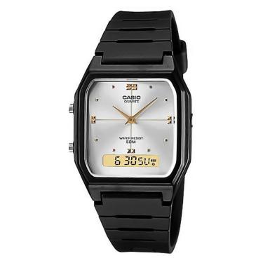 Imagem de Relógio Casio Standart Resina AW-48HE-7AVDF | Preto  unissex