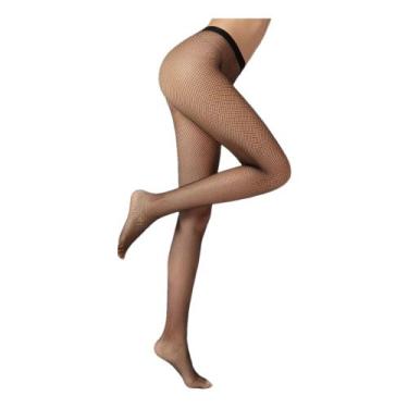 Imagem de Meia-calça Arrastão Loba 5097-002 - Lupo, Preto, G