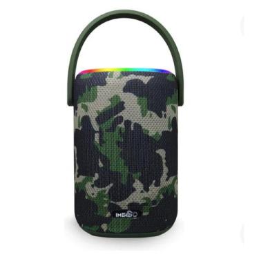 Imagem de Caixa De Som Imenso Bluetooth X83 50W RGB IPX6 Camuflado
