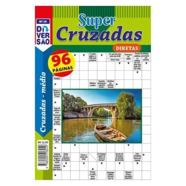Imagem de Livro Diversão Super Palavras-Cruzadas Diretas 28