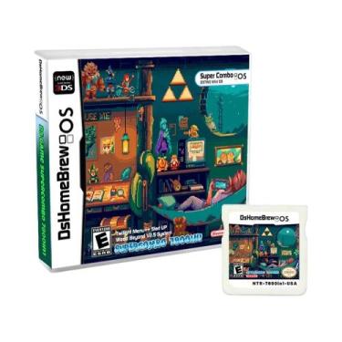 Imagem de Cartão DS 7800 Em 1 Para NDS NDSL NDSi 3DS 2DS Lite Simulador De Jogos