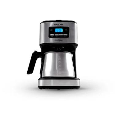 Imagem de Cafeteira Elétrica Mallory 1,5 Litros Easy Coffee Preto E Inox - 220v
