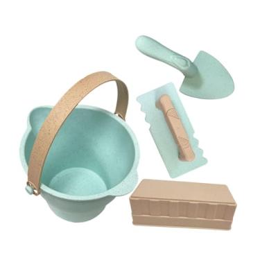 Imagem de KiBcsLic Brinquedos de areia para crianças Brinquedos de praia para crianças Verão Leve Educacional Aumenta a Criatividade Conjunto de balde de praia para