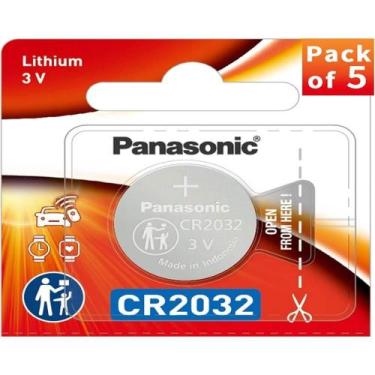 Imagem de Bateria Panasonic CR2032 Lithium 3V