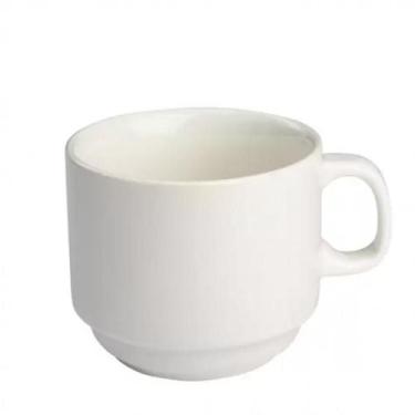 Imagem de Xícara de Chá Branca Sem Pires Empilhavel 200 ml - Porcelart - Porcela