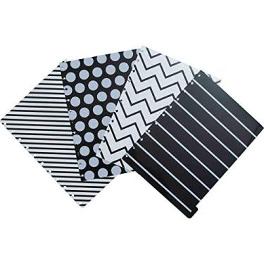 Imagem de Divisórias de Caderno Inteligente, Grande, P, B, 215x280 mm, 4 Unidades, 7895098729826