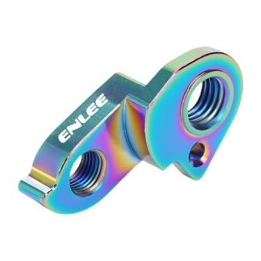 Imagem de RNXRZANK Extensão de Gancho de Câmbio de Bicicleta em Liga de Alumínio, Acessório para Estrada de Montanha, Peças de Componentes Profissionais Portáteis, Colorida, Tamanho real