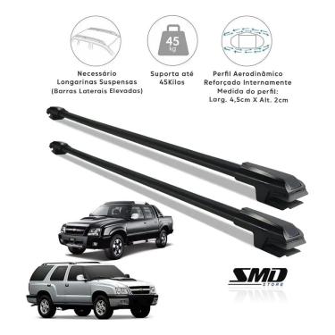 Imagem de Rack Travessa Teto Gm S10 Cab Dupla E Blazer 1995 Até 2012