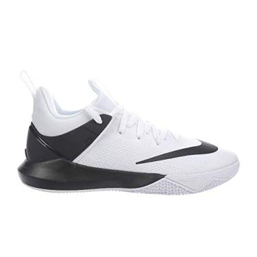 Imagem de NIKE Mens Zoom Shift White/Black Nylon Basketball Shoes 9 M US