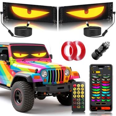 Imagem de Luz de olhos de diabo para carros (35,56 cm x 11,9 cm)