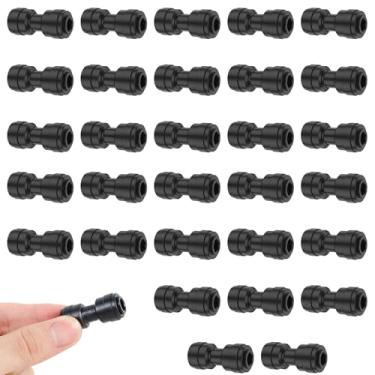 Imagem de Conector de acoplamento de irrigação por gotejamento à prova de vazamento, economia de tempo, ajuste de cotovelo de irrigação por gotejamento, acessórios eficientes à prova de vazamento para irrigação