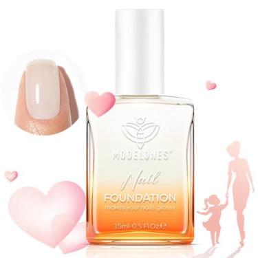 Imagem de Base de unhas modelones Pearl White 15mL para unhas danificadas