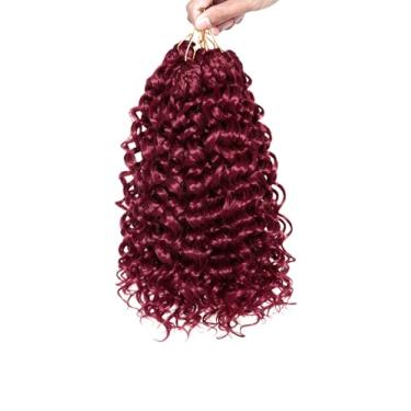 Imagem de QRHSUKA GoGo Curl Cabelo Curto de Crochê Curto Curto Curto de Crochê Curto Extensões de Cabelo Trançado de Cabelo Trançado