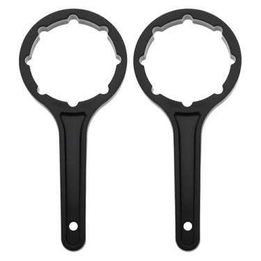 Imagem de Briny River 2 peças de abridores de chave de tampa de plástico de 73 mm adequados para tambores de óleo e baldes de água de 20-30 L