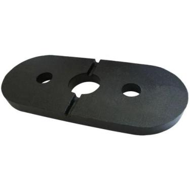 Imagem de Tijolinho Jaú Pintado Peso Para Academia Musculação 5Kg - ANILHAS FITN