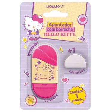 Imagem de Apontador com Depósito e Borracha Hello Kitty - Leonora