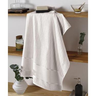 Imagem de Toalha Lavabo Para Bordar Linha Bella Velour Liso DOHLER