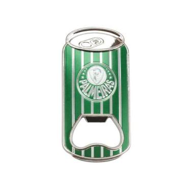 Imagem de Ímã Abridor Garrafas Palmeiras Formato Lata 8.5x4cm - Mileno