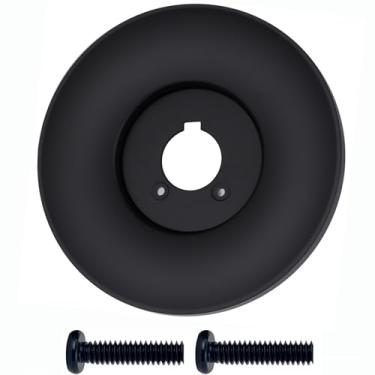 Imagem de Substituição de escudo para Moen 16090 Chateau Collection, para torneiras de banheira e chuveiro de uma manípula, preto fosco