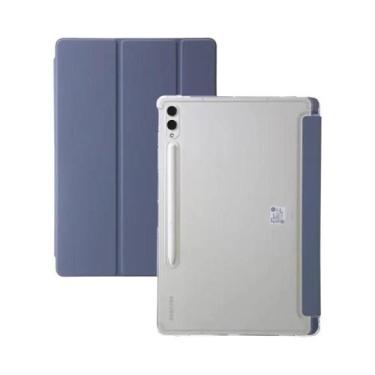 Imagem de Capa Transparente Para Samsung Tab S9 FE plus Com Suporte Para Caneta 