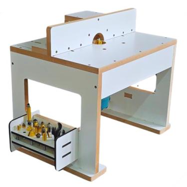 Imagem de Bancada para tupia laminadora invertida com porta fresas
