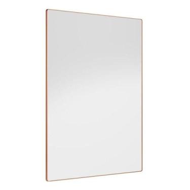 Imagem de Espelho Decorativo Star Com Moldura Cobre Rose - Black House Decor
