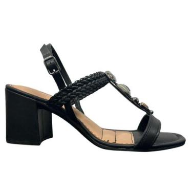 Imagem de Sandália dakota rives salto bloco ref: y9981 feminino, Preto, 36