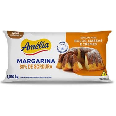 Imagem de Margarina Bolo Massas E Cremes Amélia 1,010 Kg