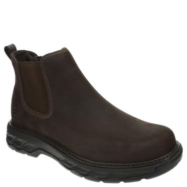 Imagem de Skechers USA Men's Bota Lockett-Heath Chelsea, Dkbr (marrom escuro), 44