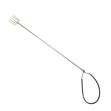 Imagem de Scuba Choice Tesoura havaiana com haste de alumínio de 0,91 m com ponta de arpão de 5 garras