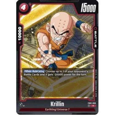 Imagem de Carta Dragon Ball TCG - Krillin (Awakened Pulse) - Rara