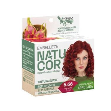 Imagem de Tintura Natucor Ind 6.66 Vermelho Cereja