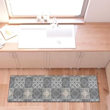 Imagem de Tapete Cozinha 5,00m x 0,43m Passadeira Antiderrapante Emborrachado (Estampa 22)