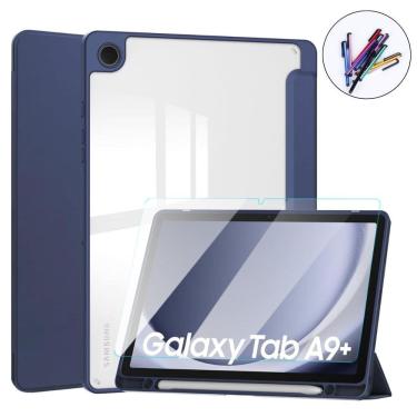 Imagem de Capa Acrílico + Vidro + Caneta Para Tab Samsung A9+ 11 X210