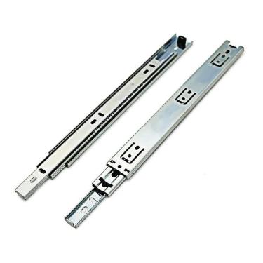 Imagem de 2X Par Corrediça Trilho Gaveta Reforçada Telescópica 50Kg 40