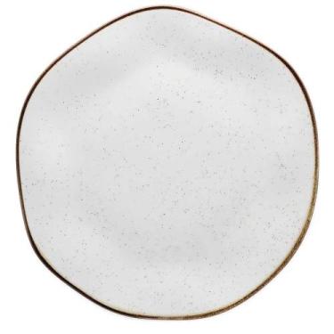 Imagem de Prato Sobremesa Oxford Ryo Maresia Porcelana 21,5 cm