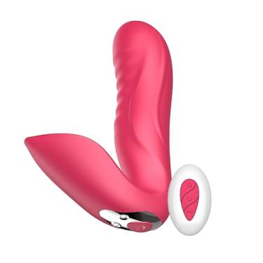 Imagem de Vibrador Pulsador Vai e Vem com Controle Remoto 10 Intensidades Ponto G e Clitóris Recarregável
