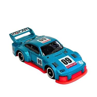Imagem de Mini Carrinho Die Cast Garagem S.A. - Corrida Azul Metálico - Candide