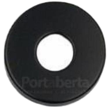 Imagem de Kit Roseta Avulsa Fechadura Externa Imab Preto Preta Redonda