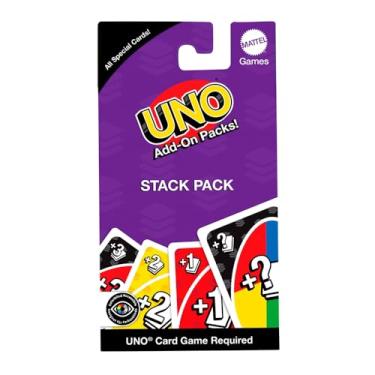 Imagem de Mattel Games UNO Add-On Stack Pack para crianças, adultos e noite de jogos em família, JCV58
