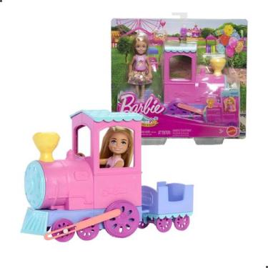 Imagem de Boneca barbie chelsea trem de carnaval-infantil - MATTEL