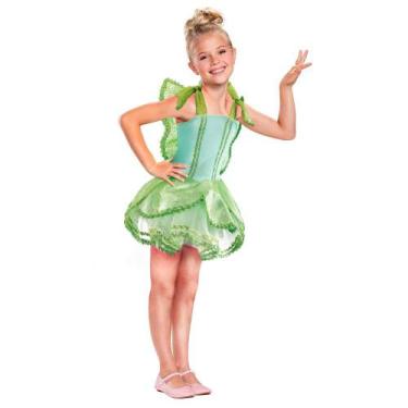 Imagem de Fantasia Fada Sininho Infantil Fadinha Tinker Bell de Luxo - Fantasias